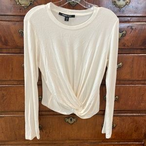 Cream long sleeved sweater by FifteenTwenty